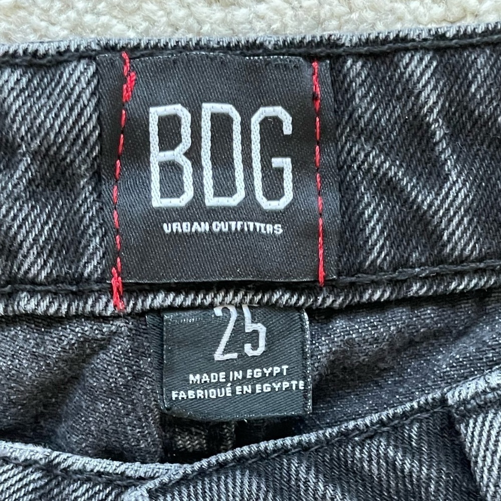 Urban Outfitters Jeans High Rise Flare Ripped Denim Casual Summer Y2K Grunge - Picture 4 of 4